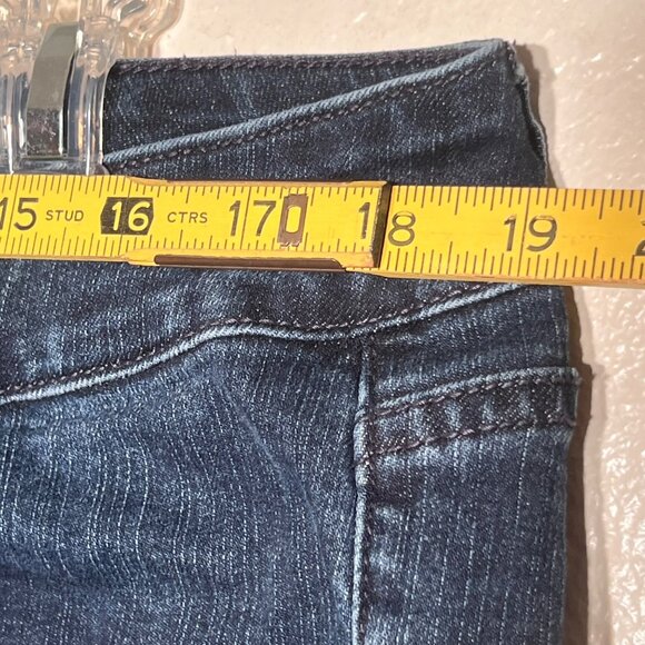 Torrid Womens Skinny Dark Blue Jeans Size 18 Stretch Mid Rise Denim Cotton Blend - Picture 9 of 16